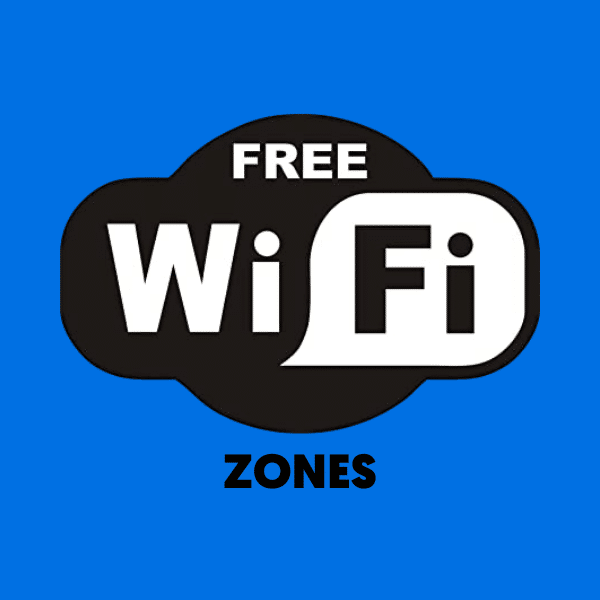free wifi zones